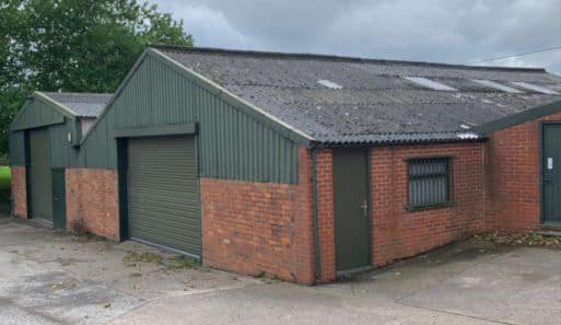 agricultural building in South Derbyshire